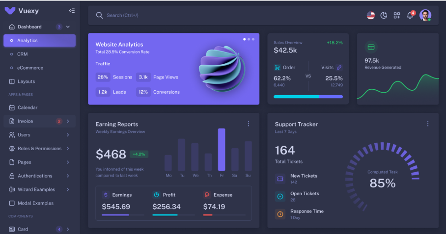 dashboard